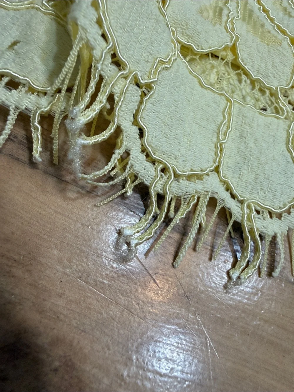 Lipsy London Yellow Lace Overlay Dress